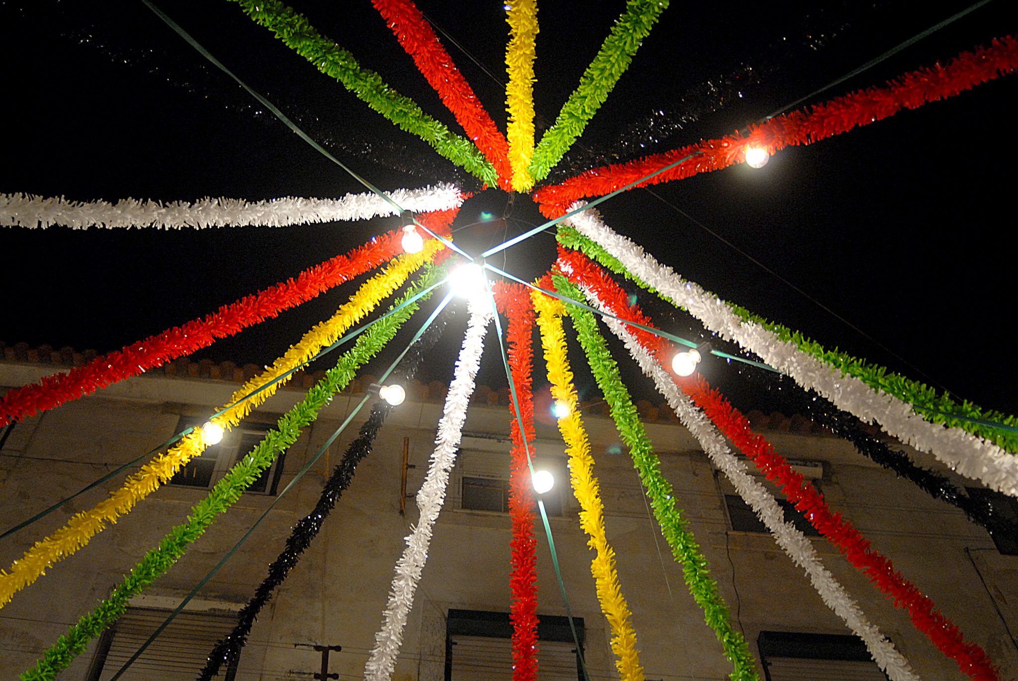 Coloured ribbons