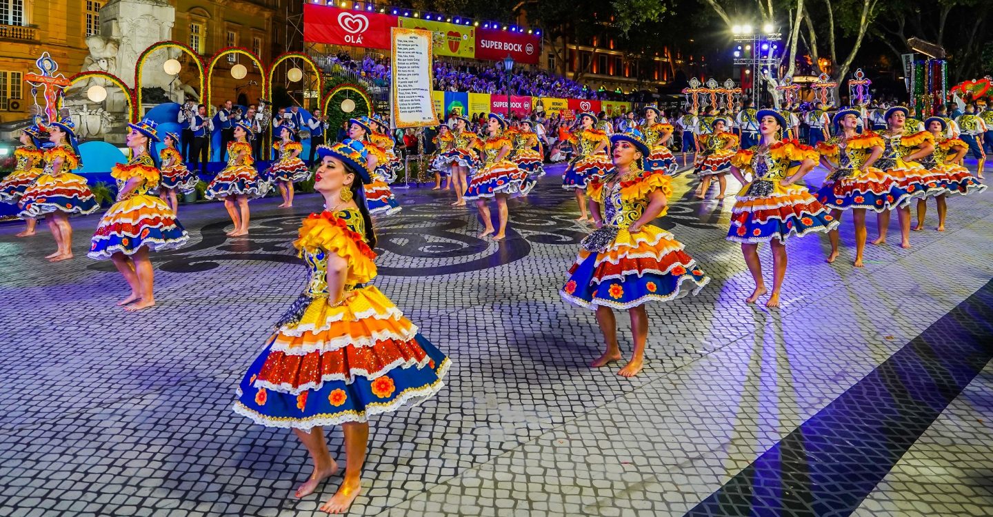 Marchantes na Avenida da Liberdade