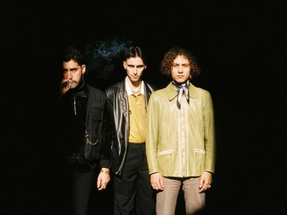 Portrait of the three band members