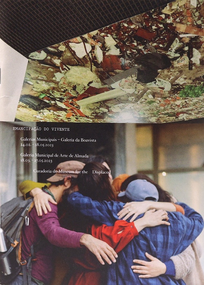 Cover featuring a group of people in a collective embrace